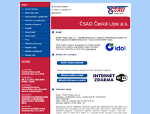 Tablet Screenshot of csad-cl.cz